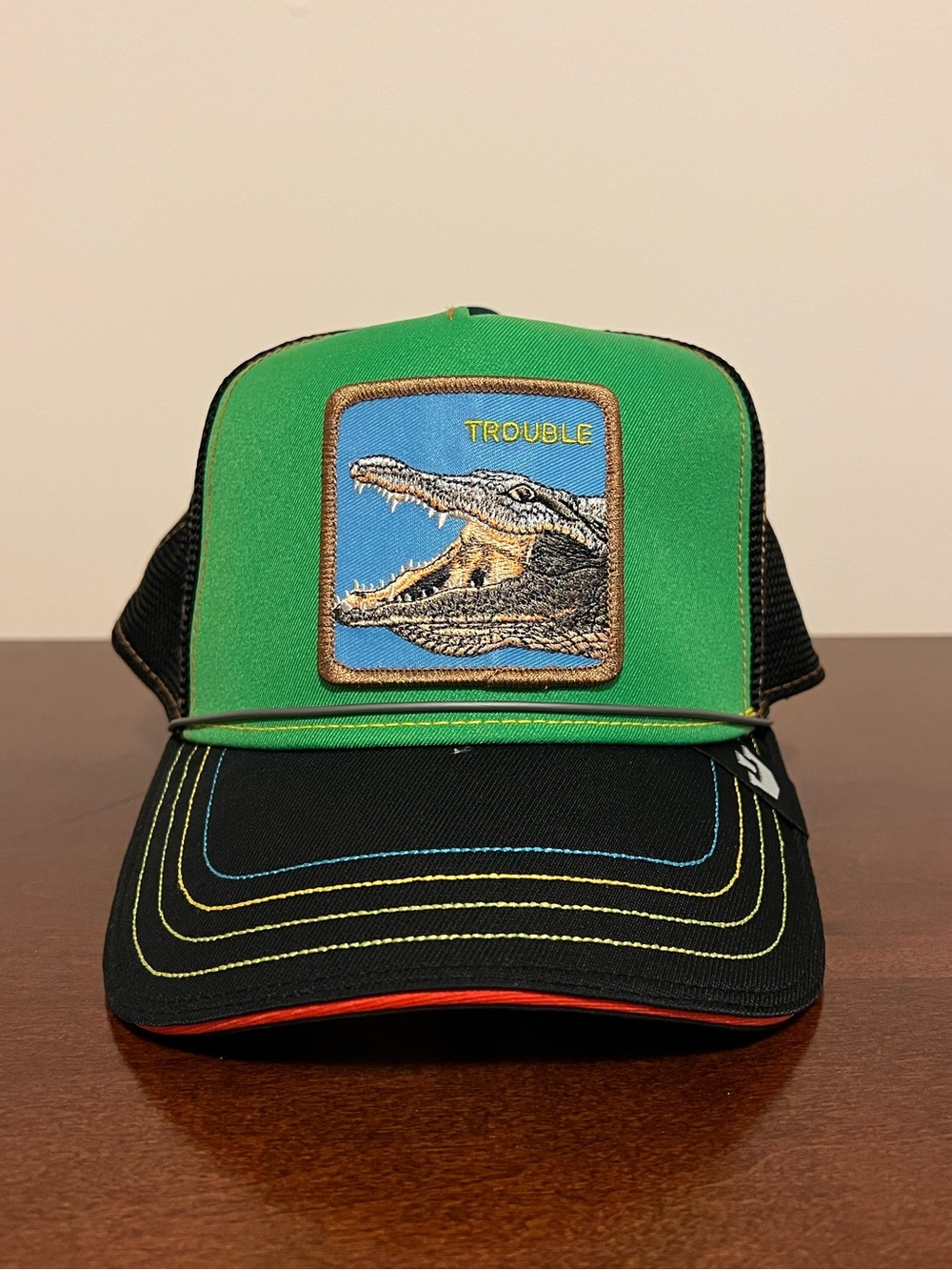 Goorin Bros Crocodile “Trouble” Trucker Hat